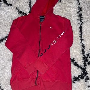 Red Tommy Hilfiger Boys Zip-Up